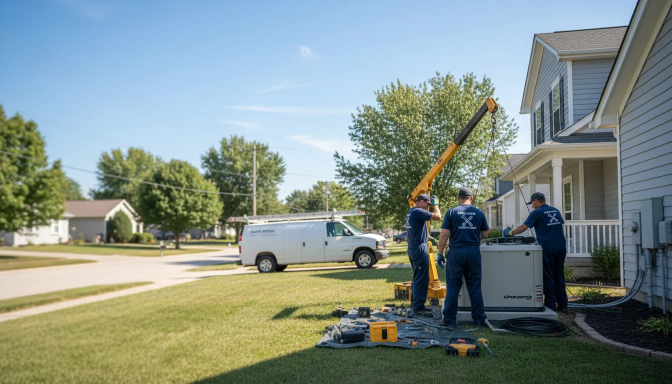 Generator Installation in Texline, TX near me
